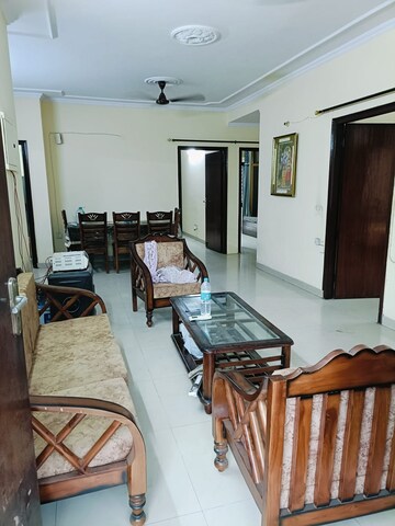 Living Room in 3 BHK Builder Floor at Ardee City, Sector 52 – for Rent