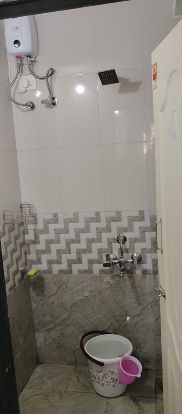 Bathroom in 1 BHK Apartment at Mhada Sector R3, Goregaon West – for Rent