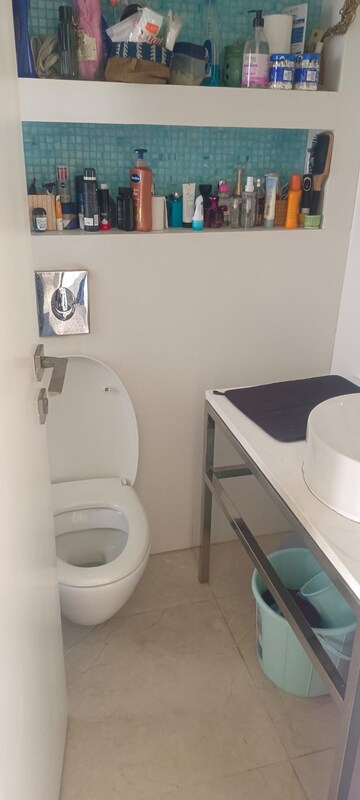 Bathroom in 2 BHK Apartment at Lodha Fiorenza, Goregaon East – for Rent