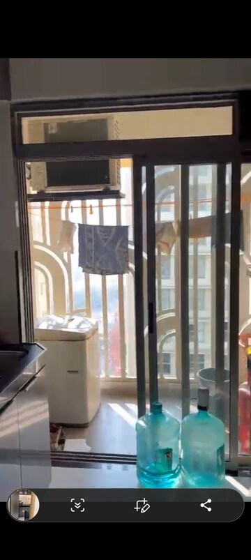 Staircase in 1 BHK Apartment at LnT Veridian, Powai – for Rent