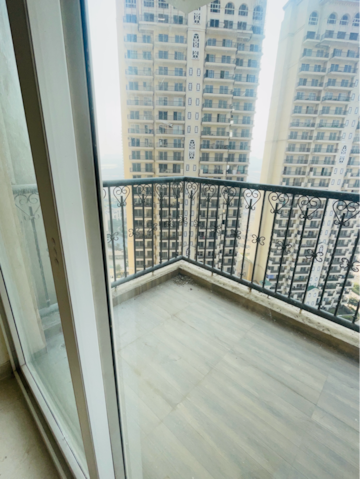 Balcony in 3 BHK Apartment at ATS Triumph, Dhanwapur – for Rent