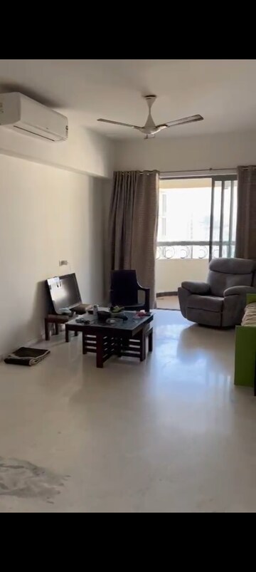 Living Room in 1 BHK Apartment at LnT Veridian, Powai – for Rent