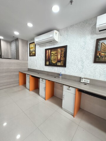 Kitchen in  Office Space at Salt Lake Sector V – for Rent