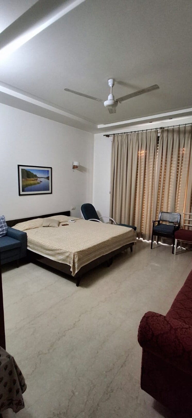 Bedroom, greater kailash ii 3 Bedroom 1000 Sq.Ft. Apartment In Greater Kailash ii Delhi 8139254