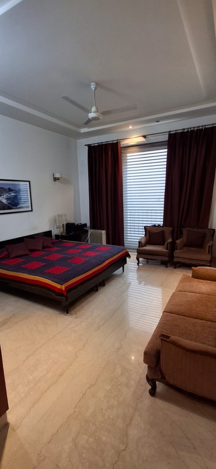 Bedroom, greater kailash ii 3 Bedroom 1000 Sq.Ft. Apartment In Greater Kailash ii Delhi 8139254