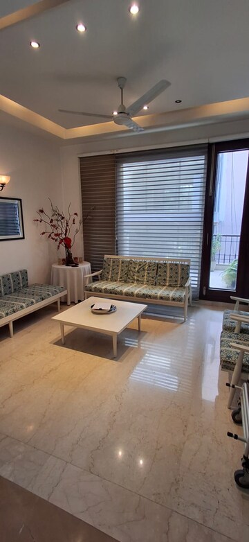 Living Room in 3 BHK Apartment at Greater Kailash ii – for Sale