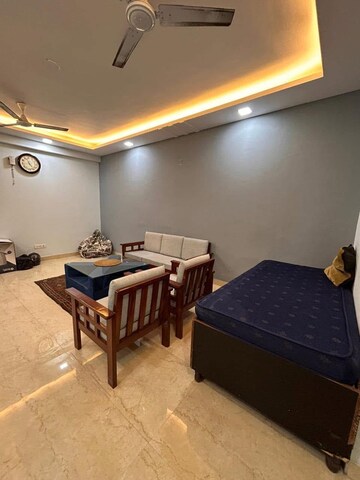 Living Room in 2 BHK Builder Floor at Chattarpur – for Rent