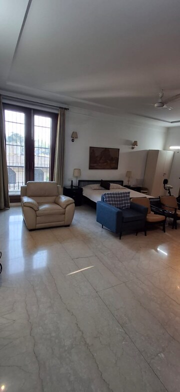 Living Room in 3 BHK Apartment at Greater Kailash ii – for Sale