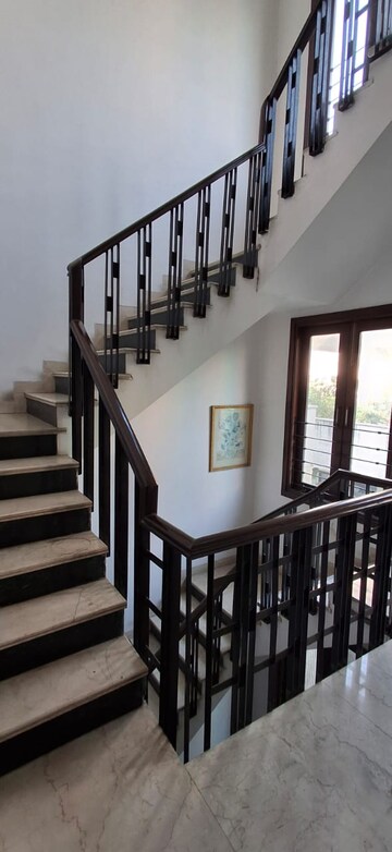 Staircase in 3 BHK Apartment at Greater Kailash ii – for Sale