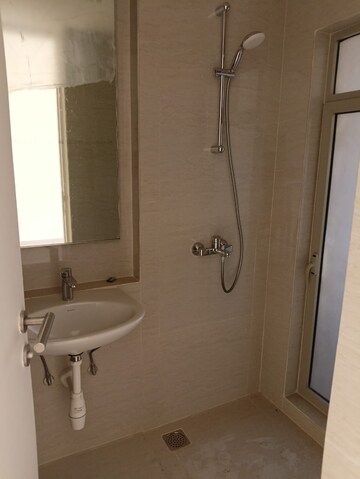 Bathroom in 1 BHK Apartment at Hiranandani Fortune City, New Panvel – for Rent