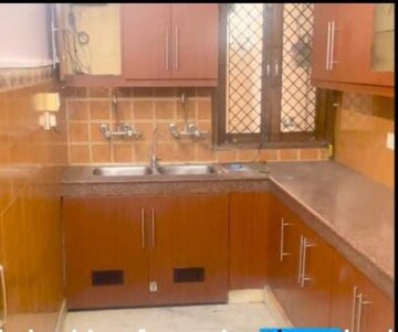 Kitchen in 3 BHK Builder Floor at East Of Kailash – for Rent