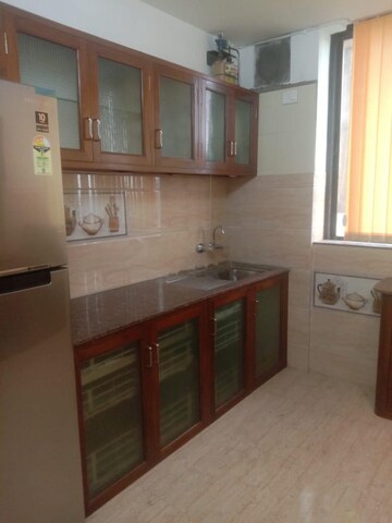 Kitchen in 3 BHK Apartment at Hiranandani Gardens Lake Castle, Powai – for Rent