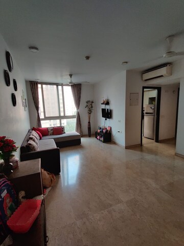 Living Room in 2 BHK Apartment at Hiranandani Atlantis, Powai – for Rent