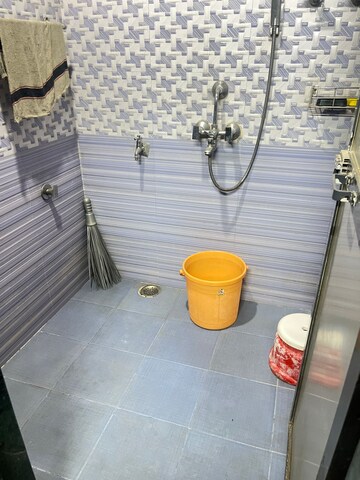 Bathroom in 1 BHK Apartment at Krishna Vihar, Ghansoli – for Rent