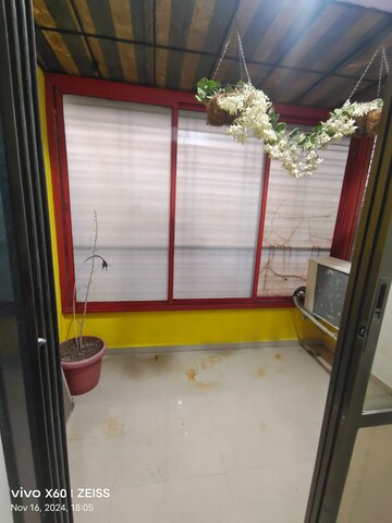 Balcony in 2 BHK Apartment at Everest Tower, Kalyan West – for Rent