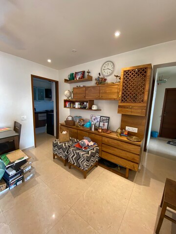 Living Room in 2.5 BHK Apartment at Evershine Crown, Kandivali East – for Sale