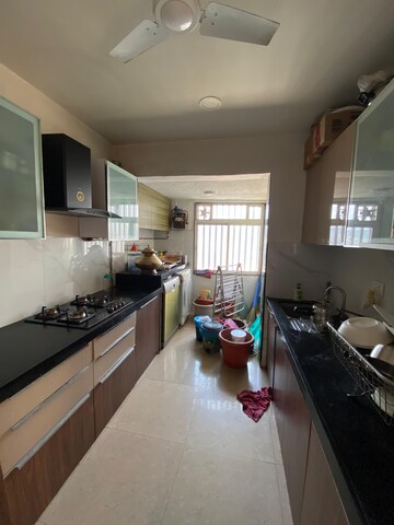 Kitchen in 2.5 BHK Apartment at Evershine Crown, Kandivali East – for Sale