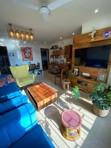 Living Room in 2.5 BHK Apartment at Evershine Crown, Kandivali East – for Sale