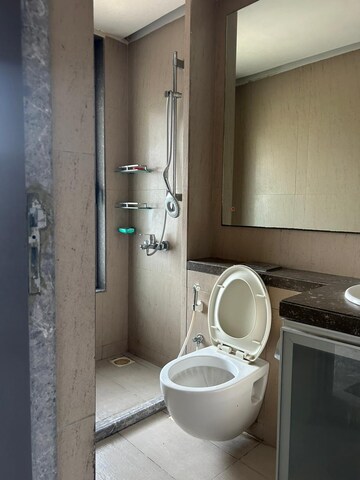 Bathroom in 3 BHK Apartment at The Wadhwa The Address, Ghatkopar West – for Sale