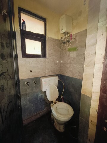 Bathroom in 3 BHK Apartment at Manimajra – for Rent
