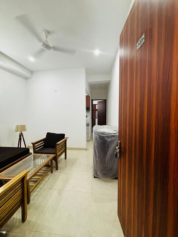 Living Room in 1 BHK Builder Floor at Sector 24 – for Rent