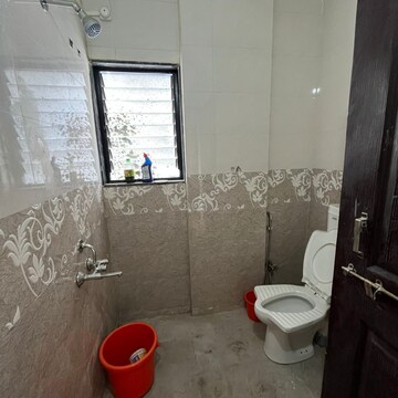 Bathroom in 1 BHK Apartment at Wadgaon Sheri – for Rent