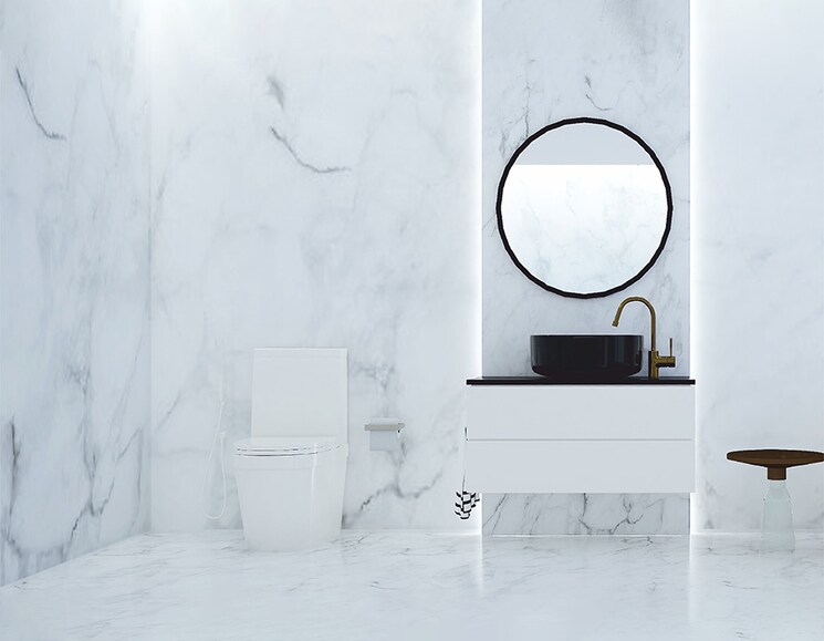 Bathroom, kumar-47-east-a 3 Bedroom 1222 Sq.Ft. Apartment In Magarpatta City Pune 8140171