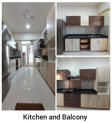 Kitchen in 3 BHK Apartment at Omkar Alta Monte, Malad East – for Rent