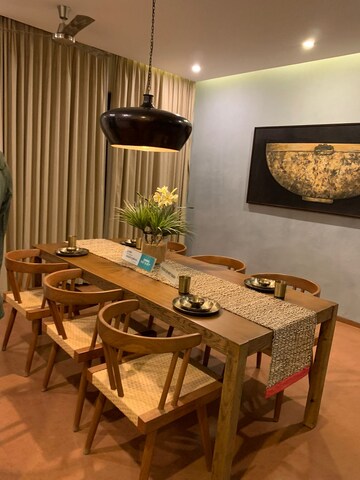 Living Room in 3 BHK Apartment at Sobha City Santorini, Kannur – for Rent