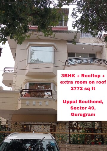 3 BHK Builder Floor – Exterior View View at Uppal Southend, Sector 49 - for Rent
