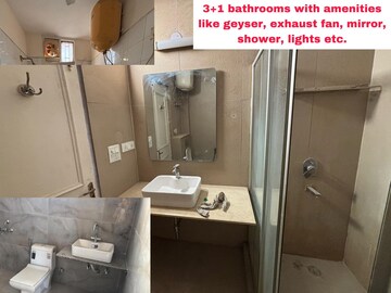 Master Bedroom in 3 BHK Builder Floor at Uppal Southend, Sector 49 – for Rent