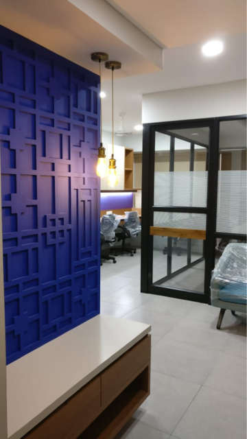 Team Area in  Office Space in IT/SEZ at Prahlad Nagar – for Rent