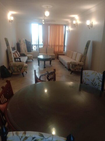Living Room in 3 BHK Apartment at Hiranandani Gardens Lake Castle, Powai – for Rent