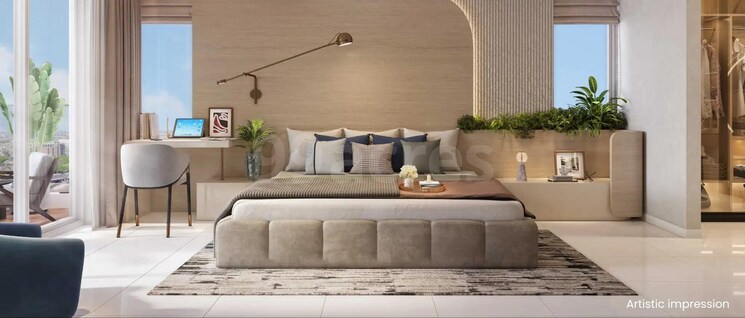 Bedroom, mahindra-codename-crown 2 Bedroom 867 Sq.Ft. Apartment In Kharadi Pune 8140393