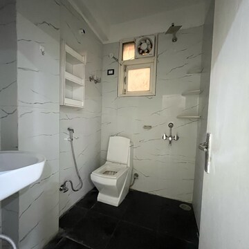 Bathroom in 3 BHK Builder Floor at Chattarpur – for Rent