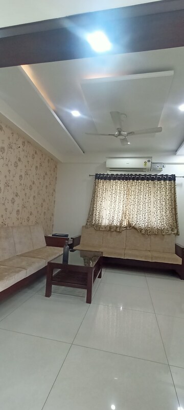 Living Room in 3.5 BHK Builder Floor at Jubilee Hills – for Rent