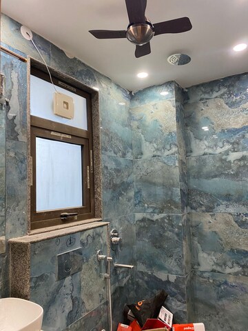 Bathroom in 3 BHK Builder Floor at Ansal Sushant Lok I, Sector 43 – for Rent