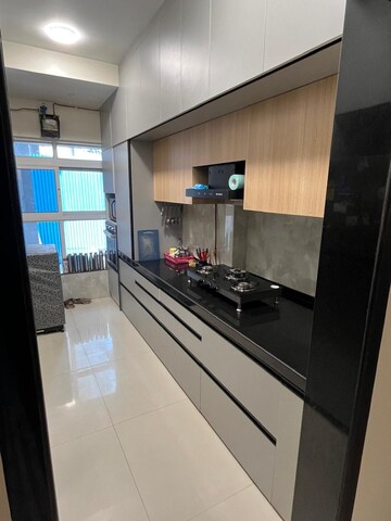 Kitchen in 3 BHK Apartment at Wadhwa Dukes Horizon, Chembur – for Rent