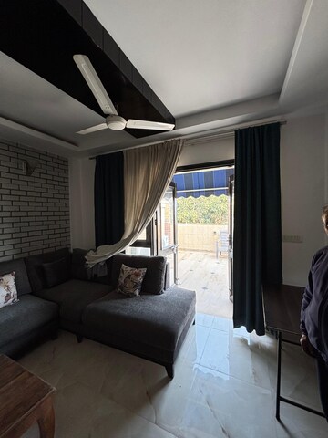 Living Room in 2 BHK Builder Floor at Greater Kailash I – for Rent