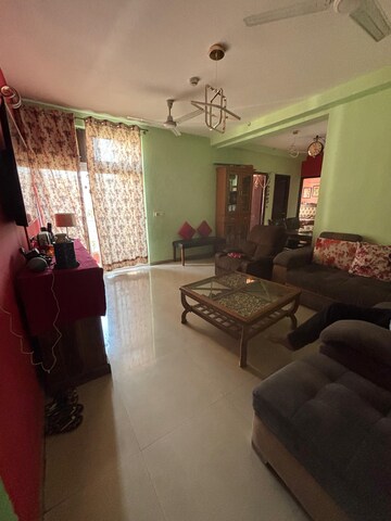 Living Room in 3 BHK Apartment at Geotech Pristine Avenue, Sector 16c Greater Noida – for Rent