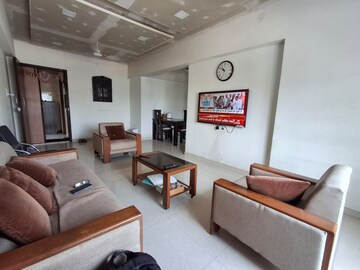 Living Room in 3 BHK Apartment at Adani Western Heights Sky Apartments, Andheri West – for Rent