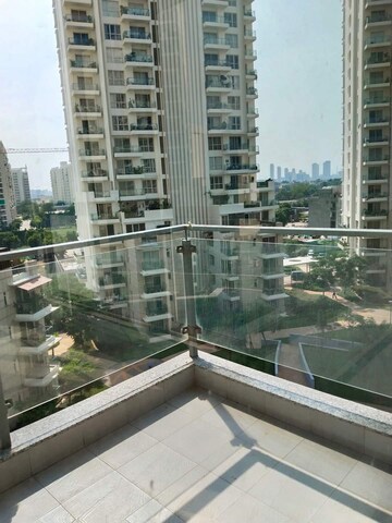 Balcony in 3 BHK Apartment at M3M Merlin, Sector 67 – for Rent