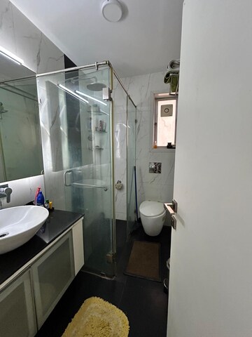 Bathroom in 2 BHK Apartment at Yashodham Complex, Goregaon East – for Rent