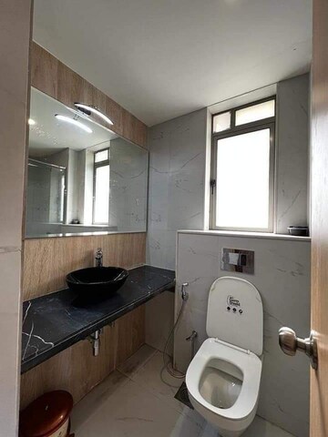 Attached Bathroom in 2 BHK Apartment at DGS Sheetal Dharmaraj, Malad West – for Rent