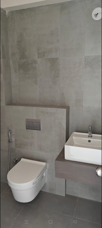 Bathroom in 3 BHK Apartment at Rajesh Raj Infinia, Malad West – for Rent