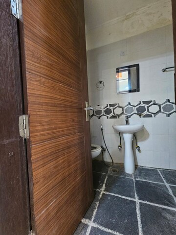 Bathroom in 2 BHK Builder Floor at Sarvapriya Vihar – for Rent