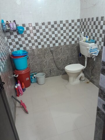 Bathroom in 2 BHK Builder Floor at Sarvapriya Vihar – for Rent