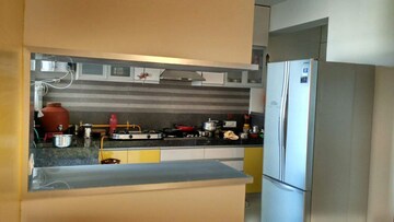 Kitchen in 3 BHK Apartment at Thaltej – for Rent