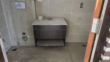 Bathroom in 3 BHK Apartment at Cosmic Nav Sanjivan, Sector 12 Dwarka – for Rent