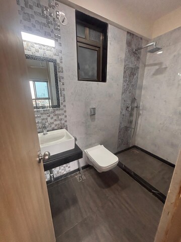 Bathroom in 2 BHK Apartment at Vasant Oasis Phase 2, Andheri East – for Rent